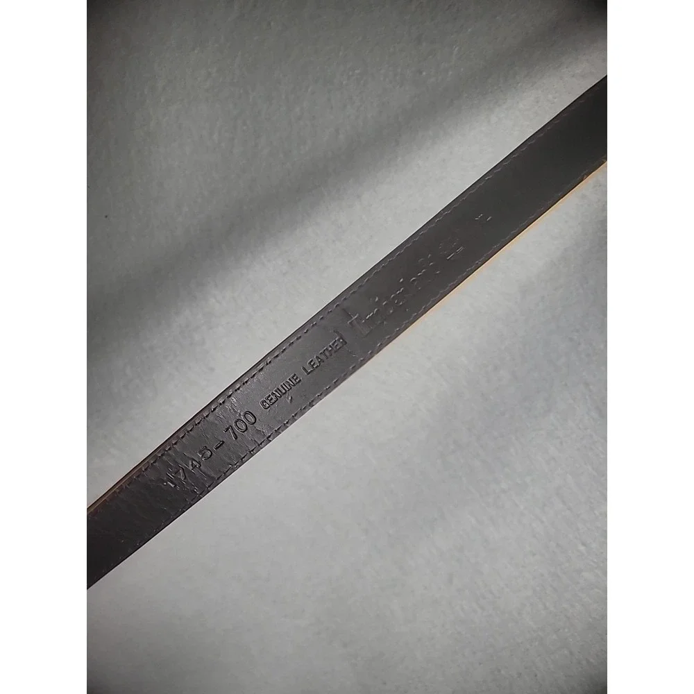 Vintage Timberland Genuine Leather Belt Boys XL Extra Large Brown Tan